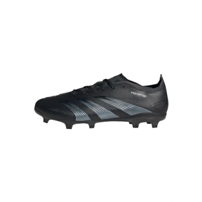 Image of adidas Unisex Predator League Firm Ground Football Boots, Core Black/Carbon/Core Black, 4 UK