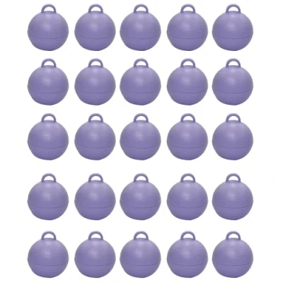 Image of Bubble Balloon Weights Pack of 25 (Lilac, 35gr)