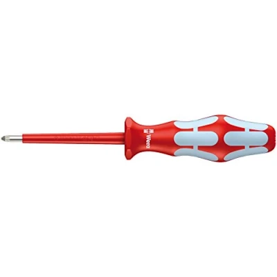 Image of Wera 05022740001 PZ1 x 80 mm 3165i PZ VDE Insulated Phillips Screwdriver Silver