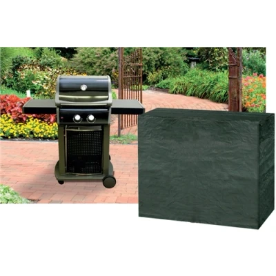 Image of Garland Medium Classic Barbecue Cover Green, 7 Year Warranty