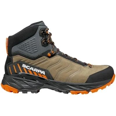 Image of Scarpa Schuhe Rush TRK GTX Men&#039;s Size 46 Desert / Mango