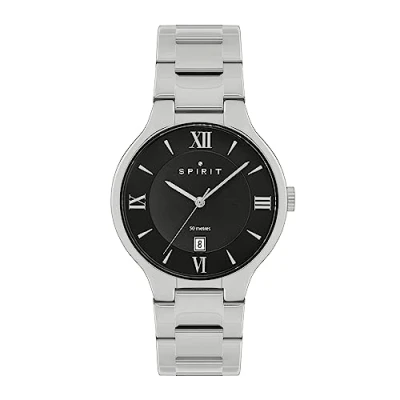 Image of Spirit Men&#039;s Analog Quartz Watch with Alloy Steel Strap SP3011