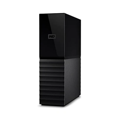 Image of WD 22TB My Book external hard drive, Desktop HDD with Password Protection, USB 3.0, SuperSpeed USB, software for device management, backup, hardware encryption, works PC and Mac, Black