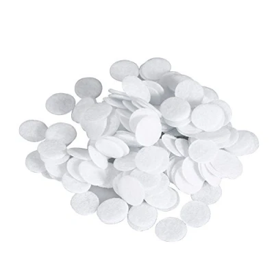 Image of 100 Pcs Cotton Filter, for Pimple Removal Diamond Dermabrasion Beauty Machines, Machine Filter Round Pad, Blackhead Accessory(10mm)