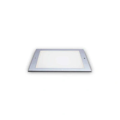Image of Taurus Integrated LED Outdoor Recessed Ground Light Wide Square Steel 620Lm 3000K IP67