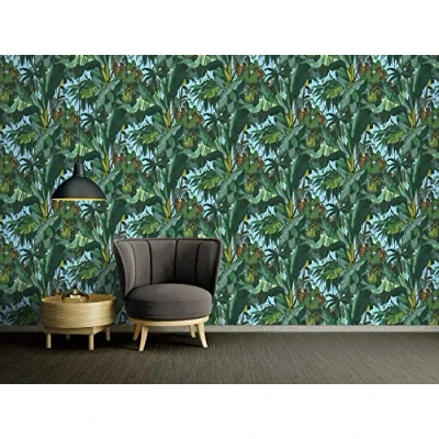 Image of The Wall Cover Wallpaper Tropic Jungle 38584 1