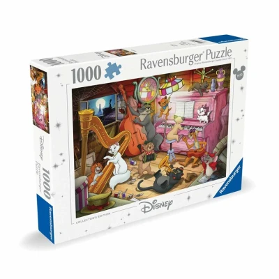 Image of Ravensburger Disney Collector&#039;s Edition Aristocats 1000 Piece Jigsaw Puzzles for Adults and Kids Age 12 Years Up