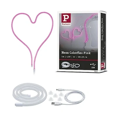 Image of Paulmann Neon Colorflex LED strip USB 1 m magenta