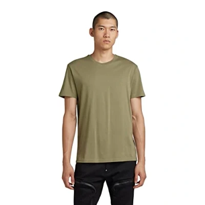 Image of G STAR RAW Men&#039;s Back Graphic T Shirt, Green (shamrock D23160 336 2199), M