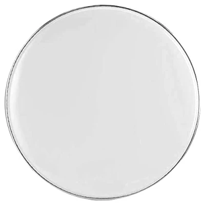 Image of RockSolid White Skin Bass Drum Resonant Head 22 Inch Smooth Finish Skins