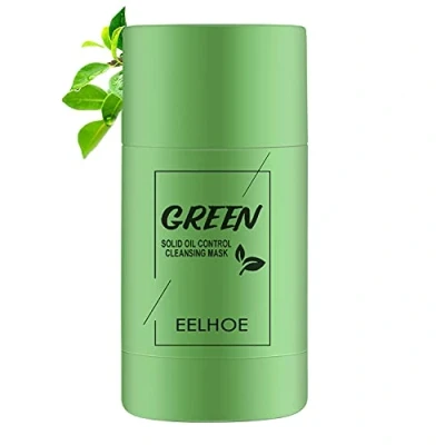 Image of Green Tea Purifying Clay Mask,Face Moisturizes Deep Cleansing Oil Control,Blackhead Remover,Deep Clean Pore,Improves Skin Care for All Types Men Women (Green Tea)