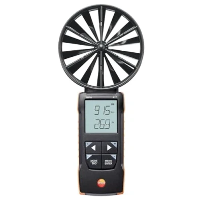 Image of testo 417 Digital 100 mm vane anemometer with App connection