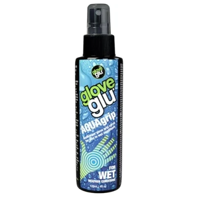 Image of Gloveglu Aquagrip 120ml Spray Keep Goalkeeping Gloves Sticky in Wet Weather Conditions Rain Snow Cold