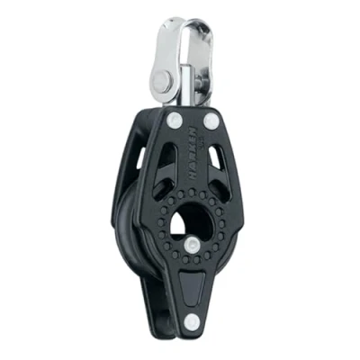 Image of HARKEN Sailing Dinghy Boat &amp; Yachting Single Swivel Carbo Block With Becket 341 Size 29mm
