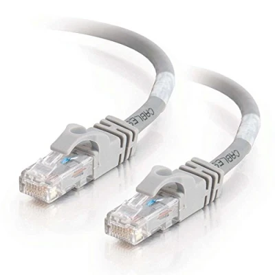 Image of C2G 0.3 m Cat6 Booted Unshielded Network Patch Cable Grey