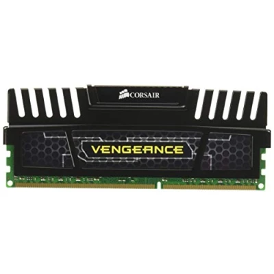 Image of Corsair CMZ8GX3M1A1600C10 Vengeance 8 GB (1 x GB) DDR3 1600 Mhz C10 XMP Performance Memory Kit Black