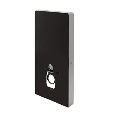 Image of Milano Arca 483mm Bathroom Toilet WC Unit for Wall Hung Pan Black