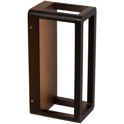 Image of Lucide NARVIK Wall light Outdoor LED 1x9,2W 3000K IP65 Black
