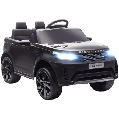 Image of AIYAPLAY Land Rover Discovery Licensed 12V Kids Electric Car w/ Remote Black