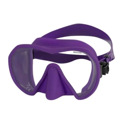 Image of BEUCHAT Swimming/Diving Mask, Purple, Adult