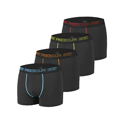 Image of FREEGUN Men&#039;s Aktiv Boxer FGWAKT/1BMX4 Briefs, Ultra 3D, S