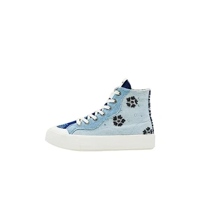 Image of Desigual Women&#039;s Shoes_Crush HIGH D, Blue, 4.5 UK