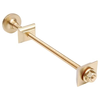 Image of SMR Bathrooms W TRS LUX B Cast Iron Radiator Luxury Wall Stay/Tie Polished Brass