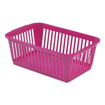 Image of Whitefurze Handy Basket, Plastic, Hot Pink, 30 cm