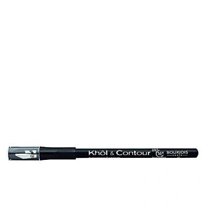 Image of Bourjois 2 in 1 Khol and Contour Eyeliner Eye Pencil Sharpener Noir Issime, 1.2g