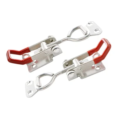 Image of Ohamtes 2PCS 304 Stainless Steel Type 4002, 180KG 400 lbs Clamping Force, Case Latch, Adjustable Toggle Latch Clamp, Heavy Duty Handle Clamp