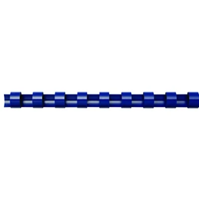 Image of Fellowes 5331702 Plastic Binding Combs Round 14 mm Pack of 25 Blue