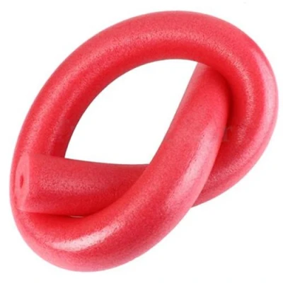 Image of Porfeet Pool Noodle, Flexible Fun Swimming Foam Water Hollow Noodle Adult Float Swim Aid (Red)