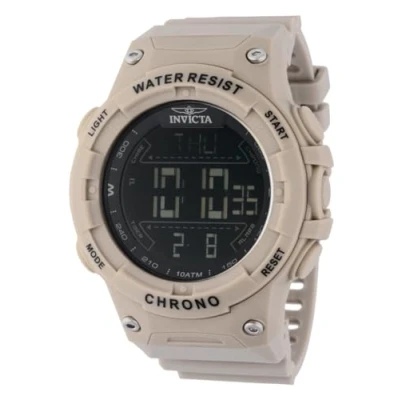 Image of Invicta Men&#039;s Digital Quartz Watch with Resin Strap 47528