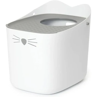 Image of Catit PIXI Top Opening Cat Litter Box, Easy Maintenance for Cats