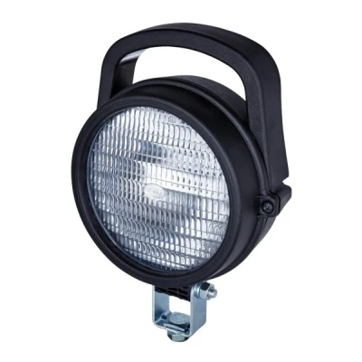 Image of HELLA 1G3 005 760 001 Halogen Worklight Torero 5760 12/24V mounting/Bolted Vertical/Swivelling Mounting Bracket Long range illumination Plug: Blade Terminal