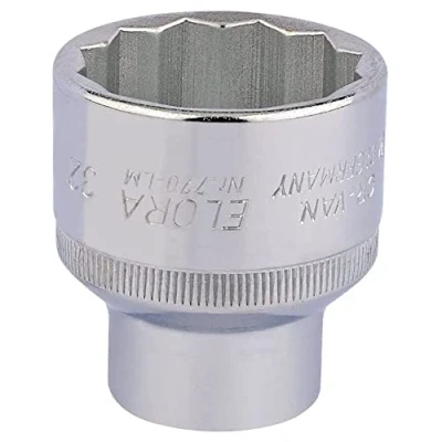 Image of Elora Bi Hexagon Socket, 1/2&quot; Sq. Dr., 32mm