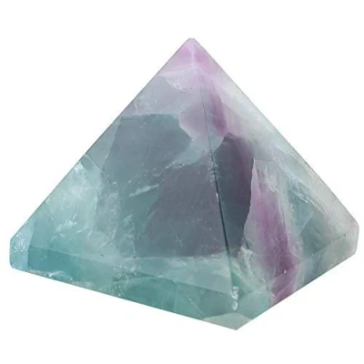 Image of TOPINCN Pyramid Crystal 100% Natural Lapis Lazuli Stone Quartz Healing Reiki Chakra Energy Tower Decor