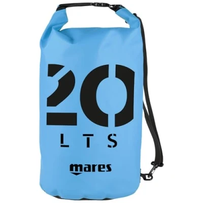 Image of Mares Aquazone Seaside Dry Waterproof Bag, lightblue, Borsa 37x60 cm, Beach Bag