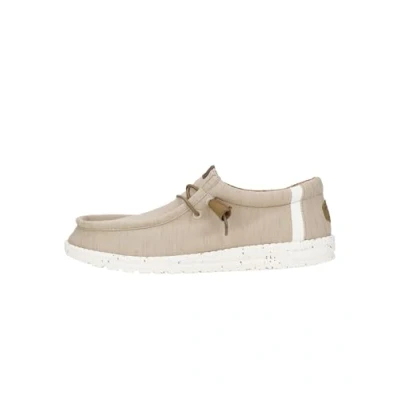 Image of HEYDUDE Men&#039;s Wally Stretch Fleece Slip On Shoes, Quarry, 6 UK