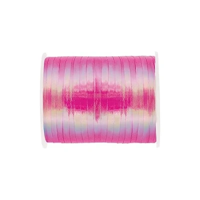 Image of Unique 48638 Curling Ribbon 45.5 m Pink Iridescent Colour 1 Count (Pack of 1), Solid