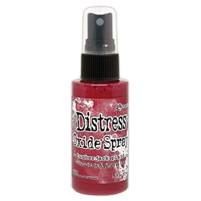 Image of Ranger Tim Holtz Distress Oxide Spray Lumberjack Plaid, 57 ml (1.9fl oz)