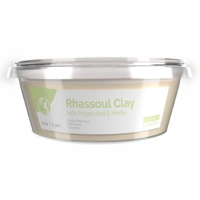 Image of Fatima&#039;s Garden Rhassoul Clay with Herbs Detox Facial Powder, 150g