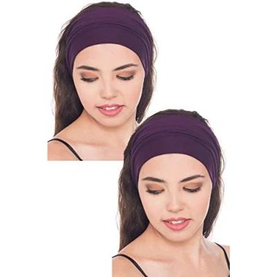 Image of Deresina Plain Headband (Mulberry One Size)