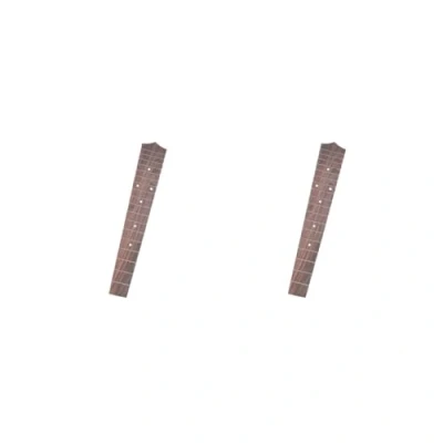 Image of 2 set Rosewood 18 Frets Ukulele Fretboard Fingerboard for 26In