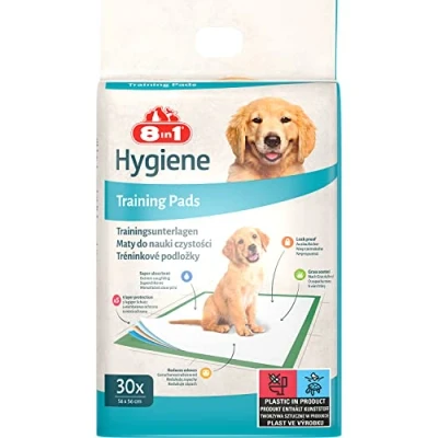 Image of 8in1 training Pads, large pads for puppies, senior or incontinent pets, pack of 30