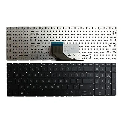 Image of Power4Laptops UK Layout Black Replacement Laptop Keyboard Compatible With HP Notebook PC 250 G7