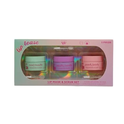 Image of Lip Mask &amp; Scrub Set of 3 Treatments Yes Studio