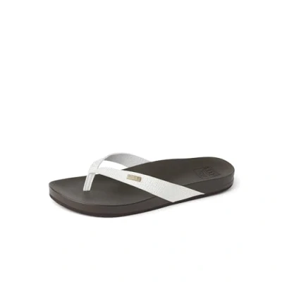 Image of Reef Women&#039;s Cushion Court Flip Flop, Brown Sassy, 4 UK