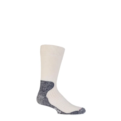 Image of 1 Pair White Wool Ultra Cricket Socks Men&#039;s 12 14 Mens 1000 Mile