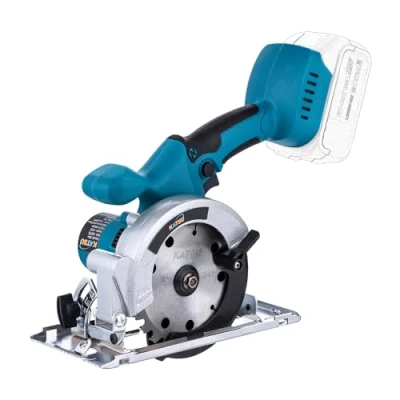 Image of KATSU FIT BAT Cordless Brushless Circular Saw 21V/18V 5 Inch 125mm with 30T Blade Portable Long Handle Adjustable Cutting Angle and Depth, No Battery Charger 102791